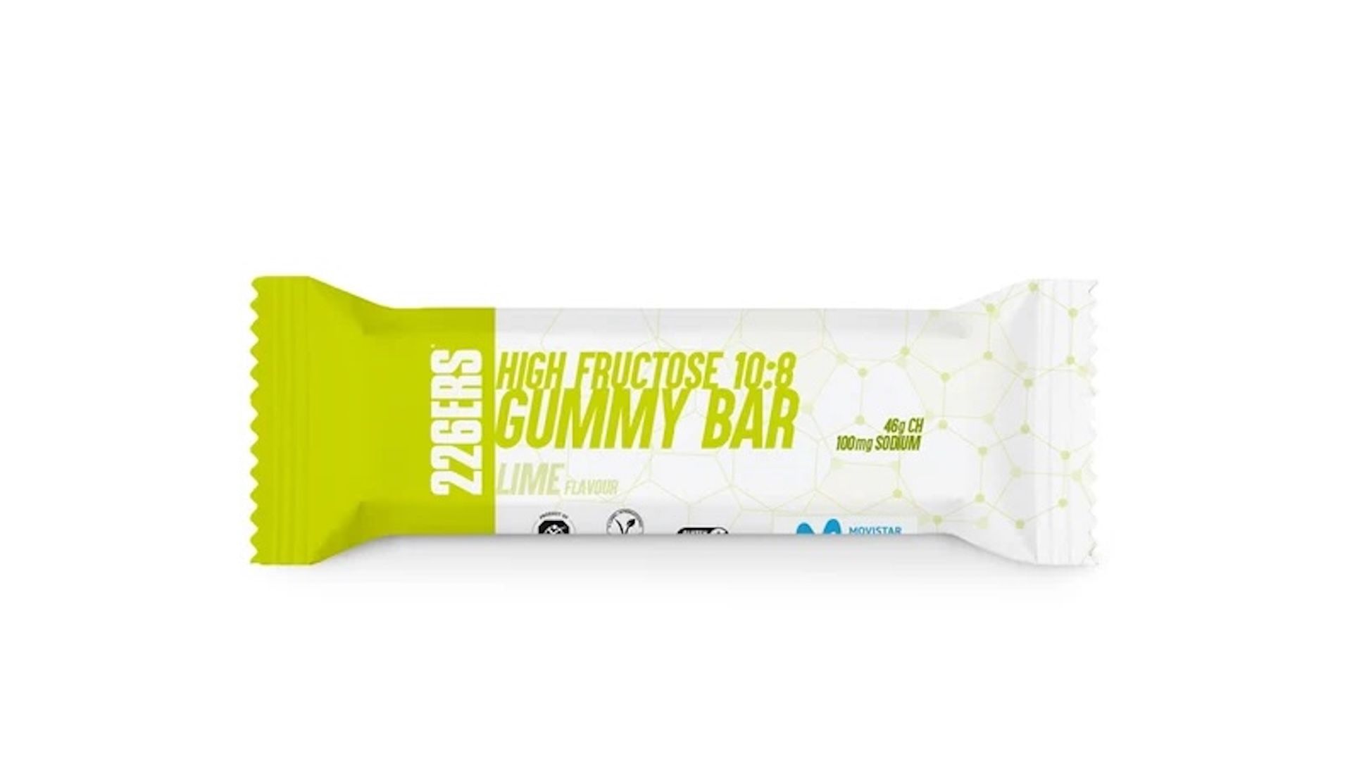226ERS High Fructose Gummy Bar: la gominola energética con 46 g de carbohidratos