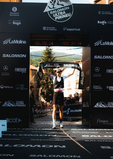 Alain Santamaria, ganador de la Marató Pirineu - crédito gravacs