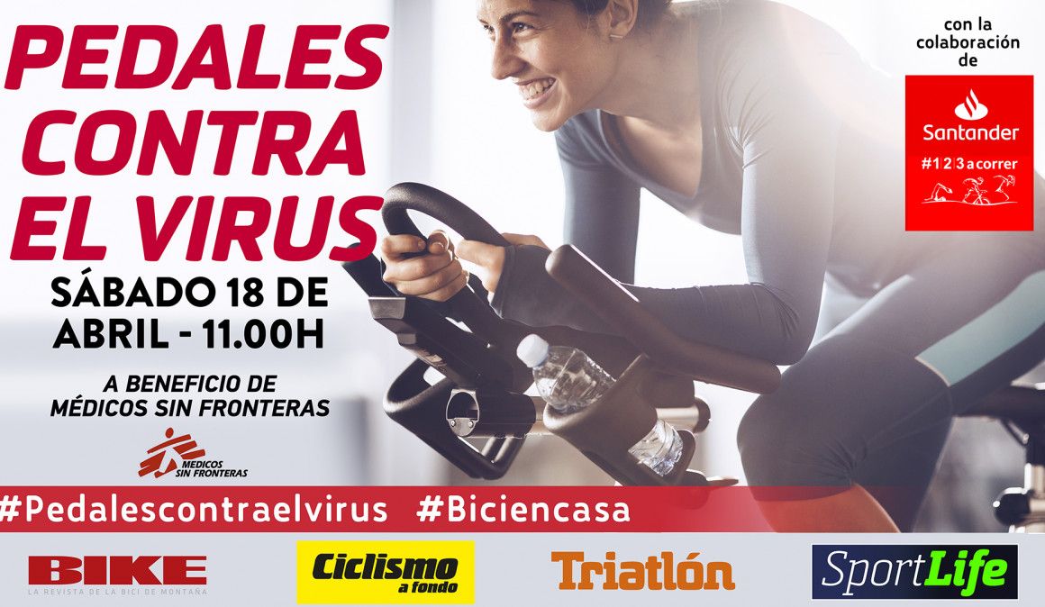 Pedales contra el virus Pedales contra el virus