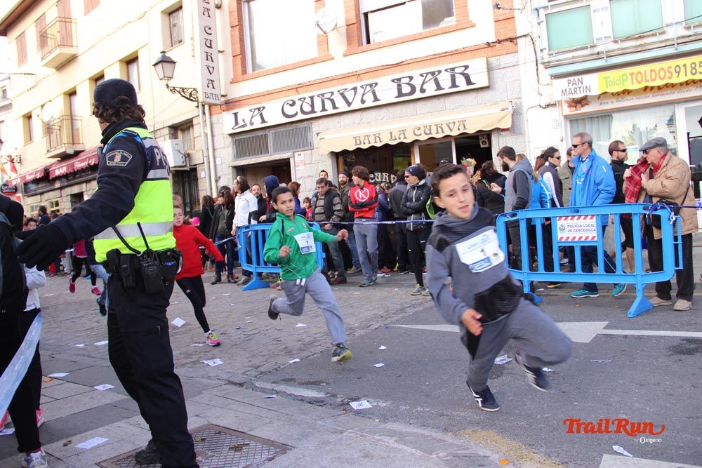 Carrera Cercedilla 2015-infantil