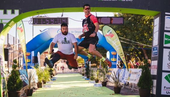 Javi Bermejo. Nunca un trail runner voló tan alto