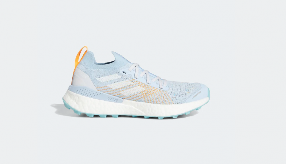 Adidas Terrex Two Parley Trail Running confeccionada a partir de residuos plásticos reciclados recogidos en islas, playas y comunidades costeras