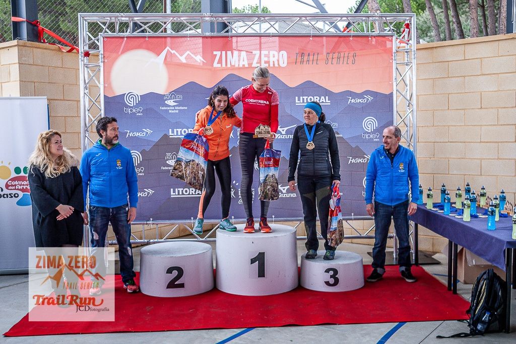 Zima Zero Trail Las Dehesas - Llegada hasta 2:44:12 y podios