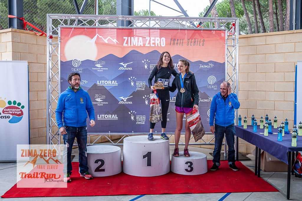Zima Zero Trail Las Dehesas - Llegada hasta 2:44:12 y podios