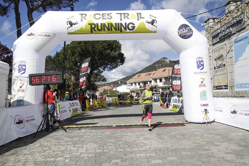 Races Trail Runing Hoyo de Manzanares 2016-2