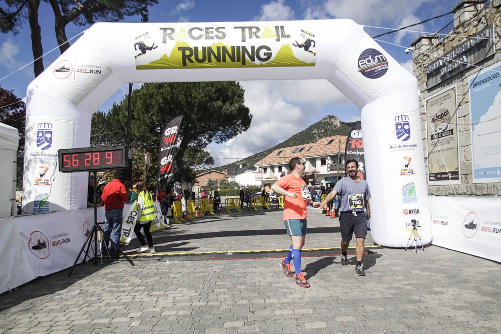 Races Trail Runing Hoyo de Manzanares 2016-2
