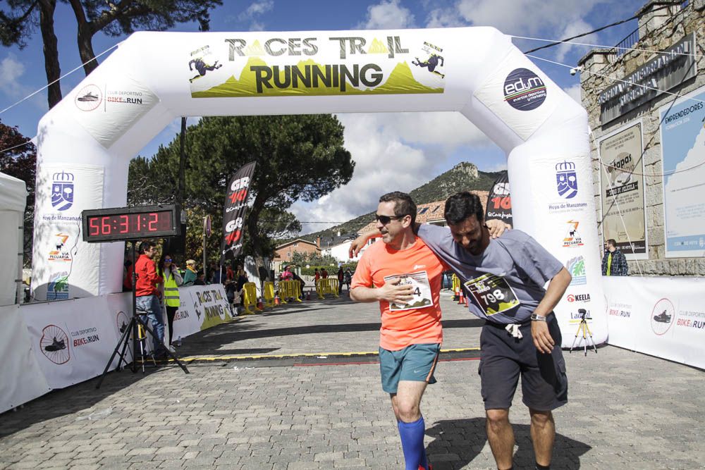 Races Trail Runing Hoyo de Manzanares 2016-2