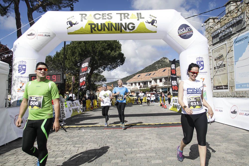 Races Trail Runing Hoyo de Manzanares 2016-2