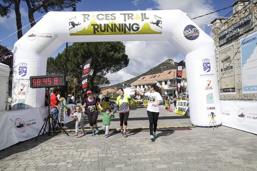 Races Trail Runing Hoyo de Manzanares 2016-2