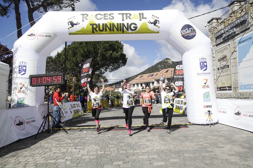 Races Trail Runing Hoyo de Manzanares 2016-2