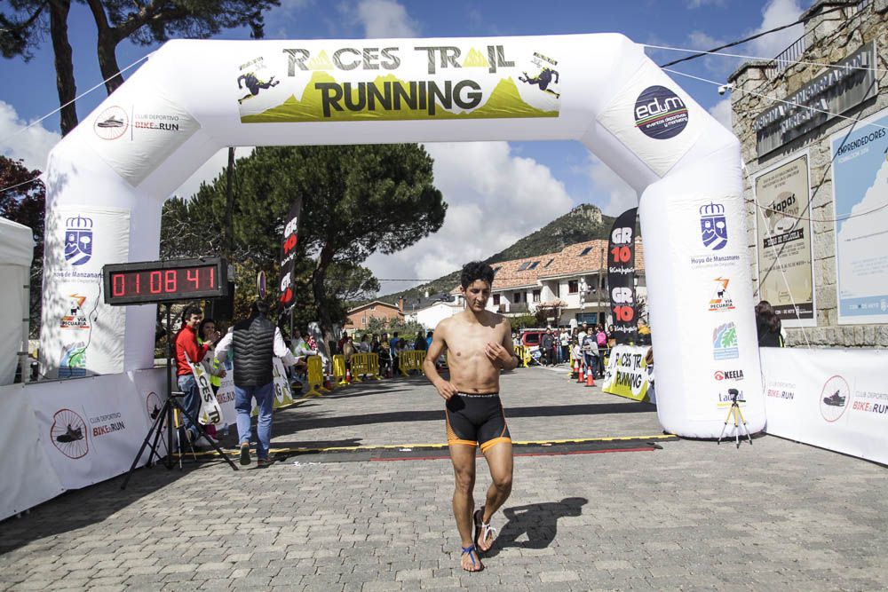 Races Trail Runing Hoyo de Manzanares 2016-2