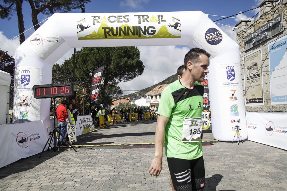 Races Trail Runing Hoyo de Manzanares 2016-2
