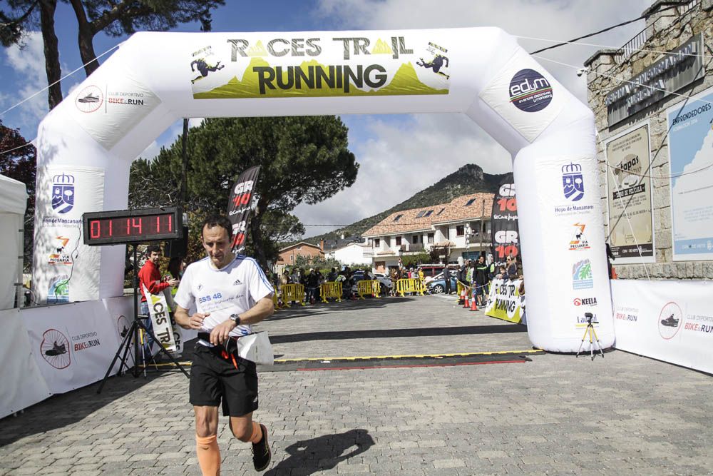 Races Trail Runing Hoyo de Manzanares 2016-2