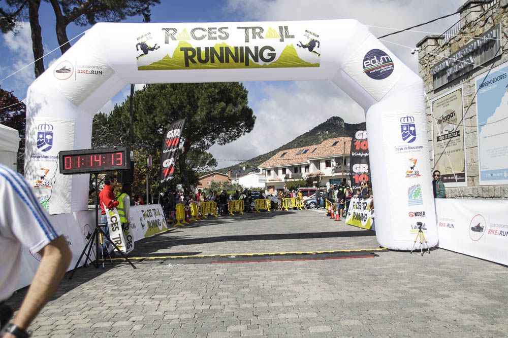 Races Trail Runing Hoyo de Manzanares 2016-2