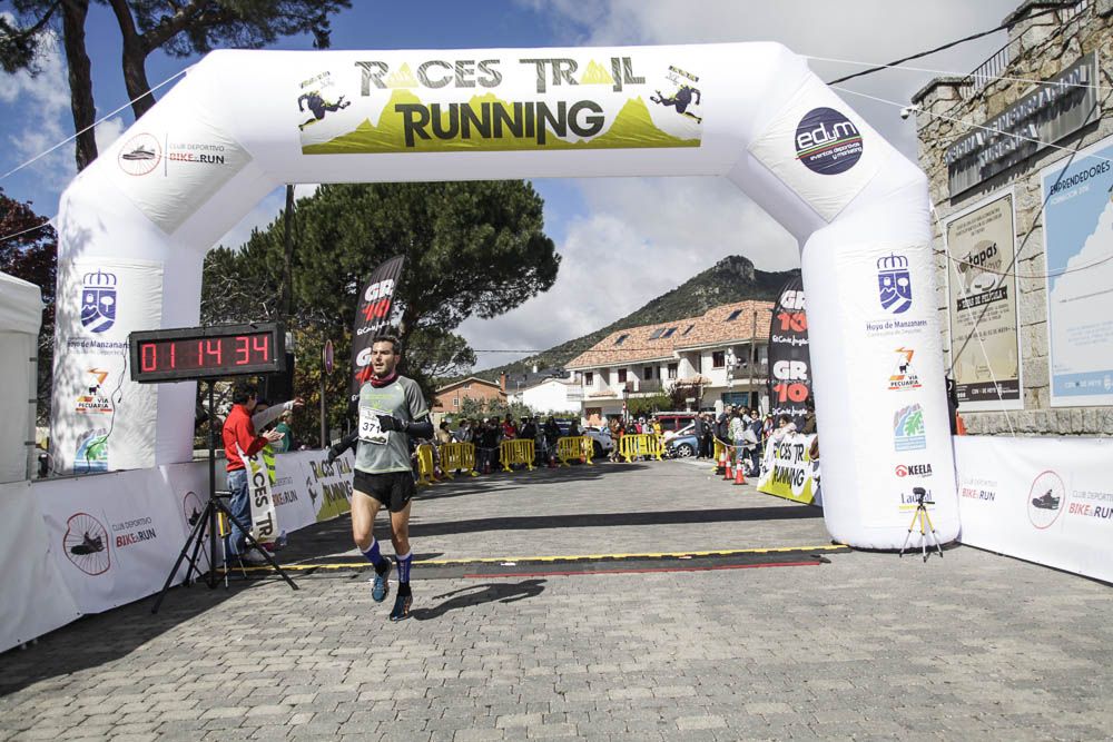 Races Trail Runing Hoyo de Manzanares 2016-2
