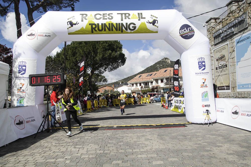 Races Trail Runing Hoyo de Manzanares 2016-2