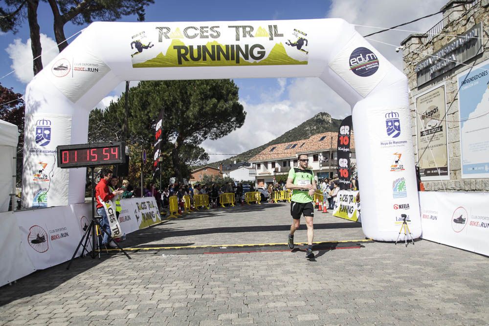 Races Trail Runing Hoyo de Manzanares 2016-2