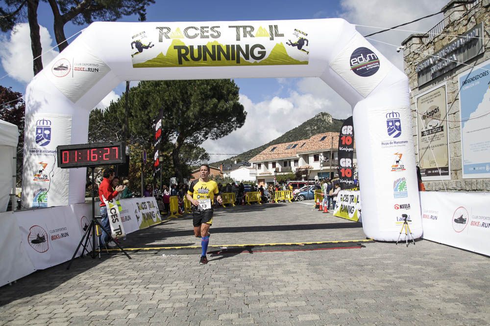 Races Trail Runing Hoyo de Manzanares 2016-2