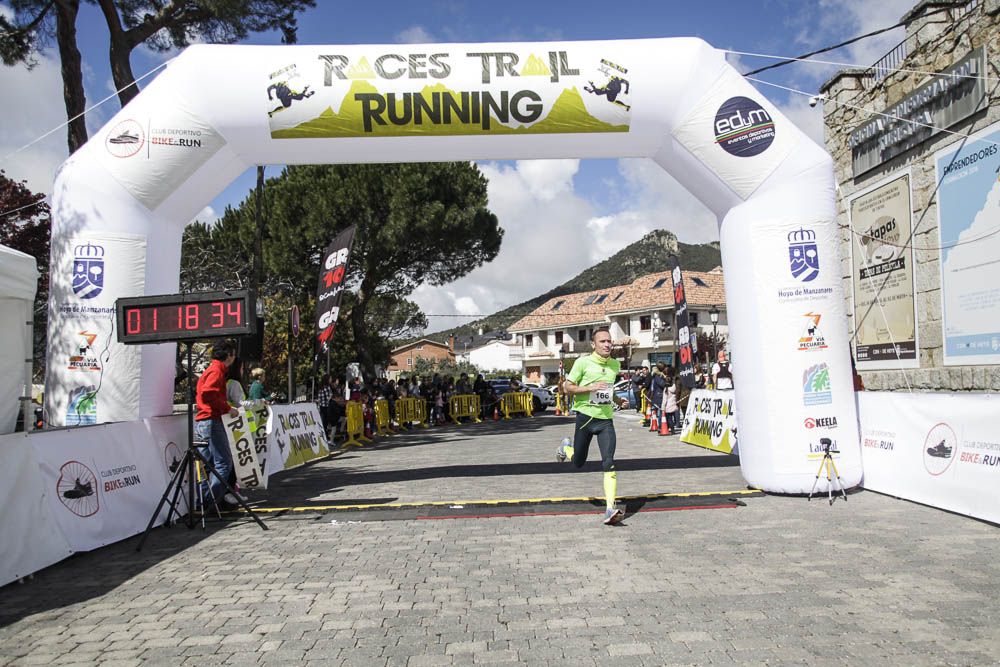 Races Trail Runing Hoyo de Manzanares 2016-2