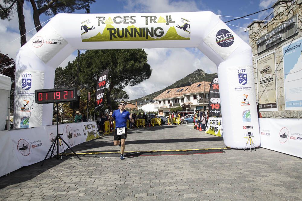 Races Trail Runing Hoyo de Manzanares 2016-2