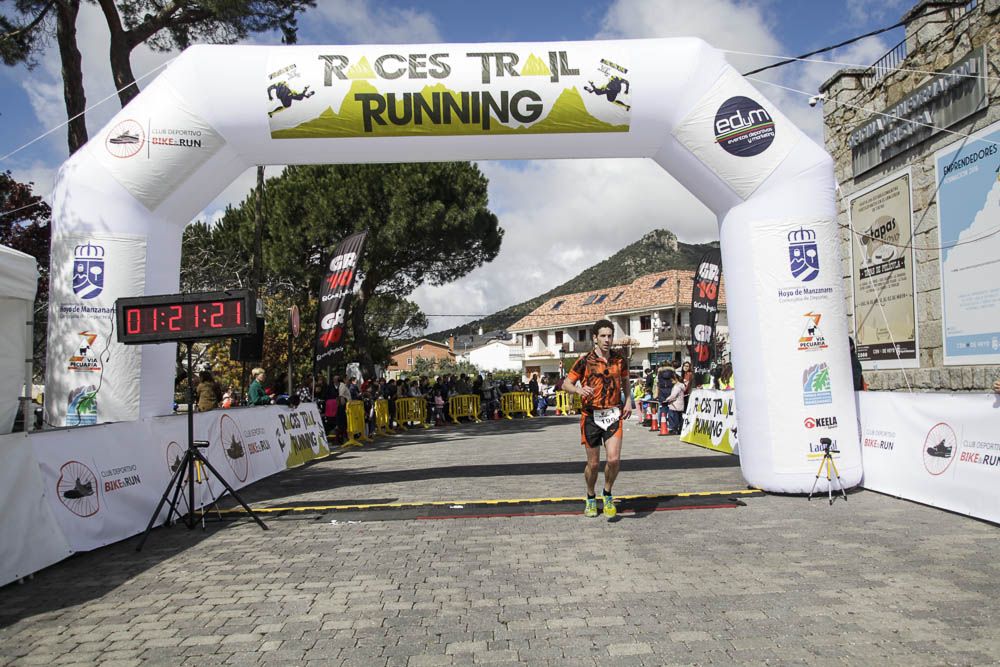 Races Trail Runing Hoyo de Manzanares 2016-2