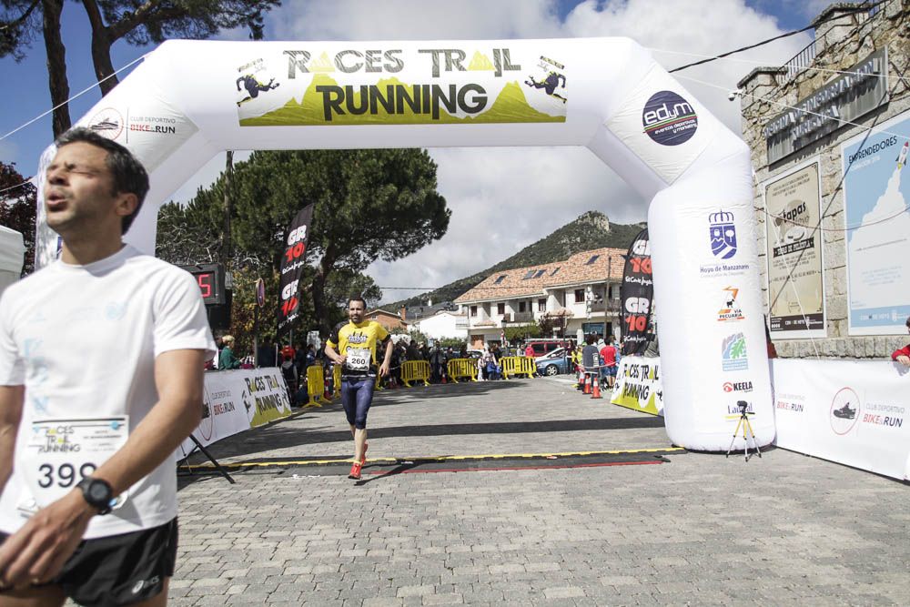 Races Trail Runing Hoyo de Manzanares 2016-2