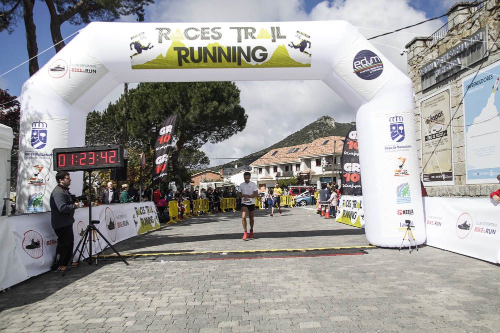 Races Trail Runing Hoyo de Manzanares 2016-2