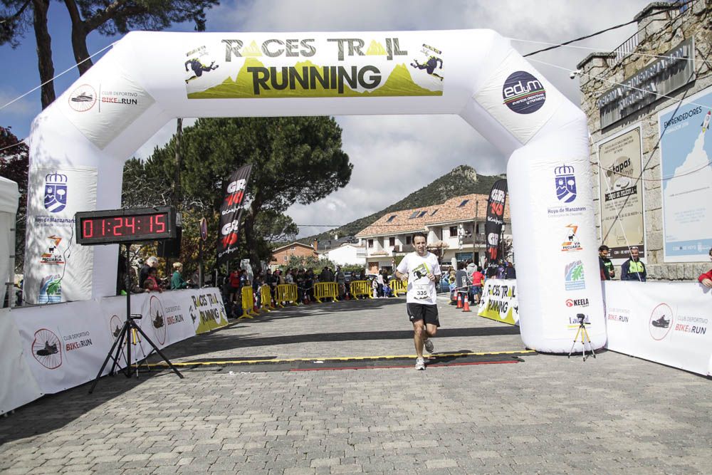 Races Trail Runing Hoyo de Manzanares 2016-2