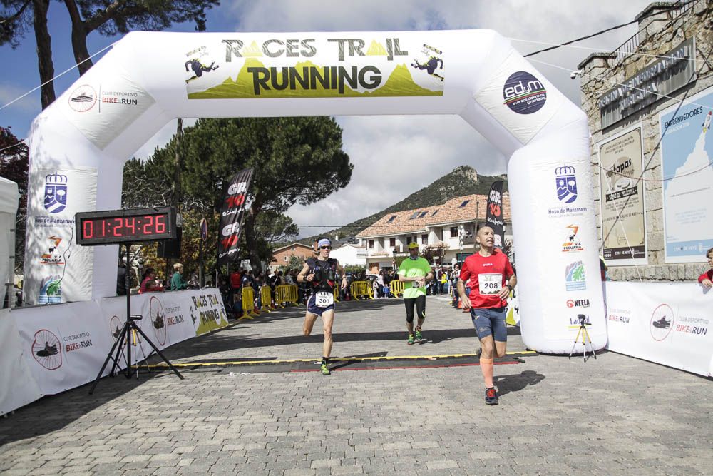 Races Trail Runing Hoyo de Manzanares 2016-2