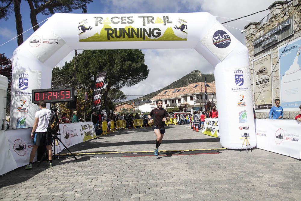Races Trail Runing Hoyo de Manzanares 2016-2
