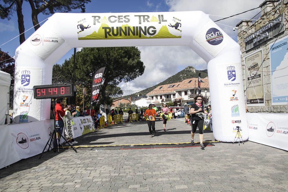Races Trail Runing Hoyo de Manzanares 2016-2