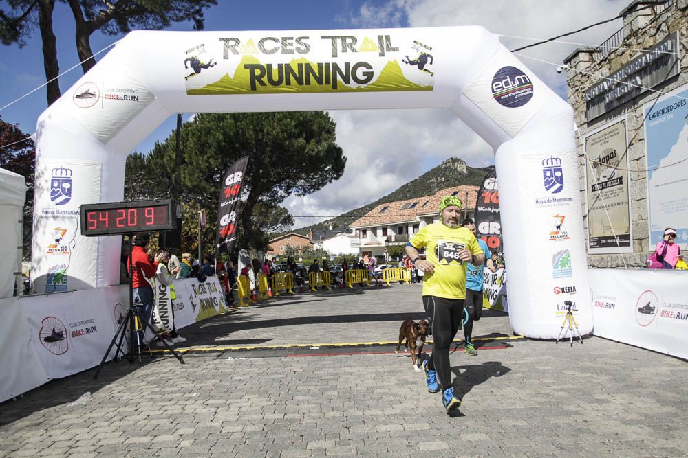 Races Trail Runing Hoyo de Manzanares 2016-2