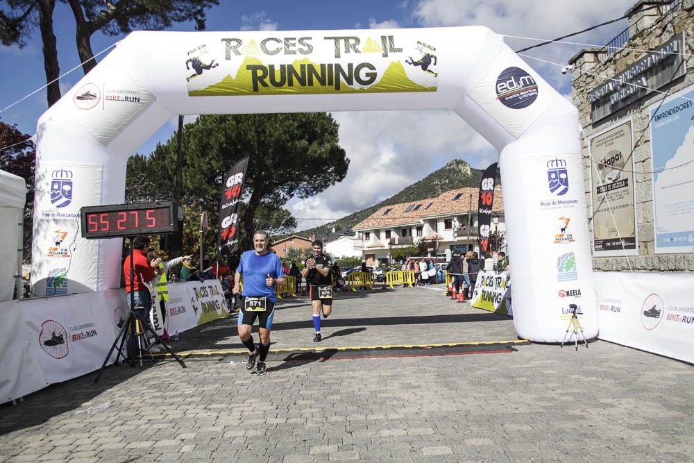 Races Trail Runing Hoyo de Manzanares 2016-2