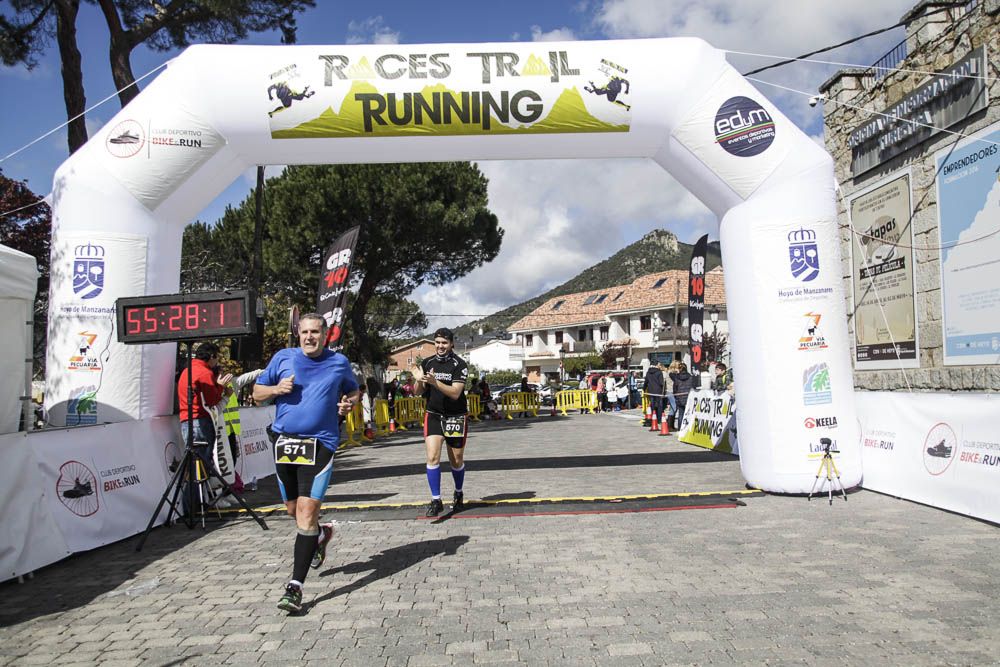 Races Trail Runing Hoyo de Manzanares 2016-2