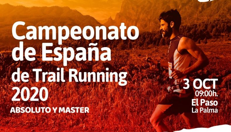 Cartel Campeonato de España de Trail en El Paso