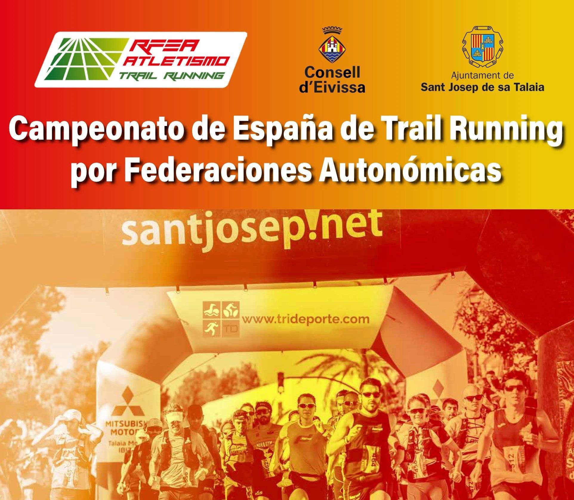 Ibiza acogerá el Campeonato de España de Trail Running absoluto y sub20 por Federaciones Autonómicas.
