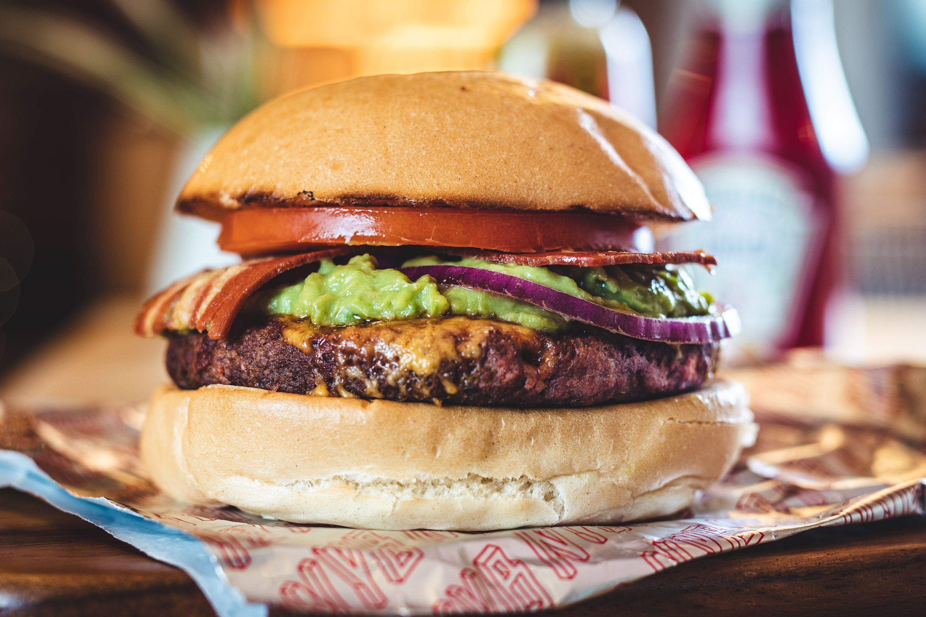 Veggie burger, New York Green, NYB Veggie burger, New York Green, NYB