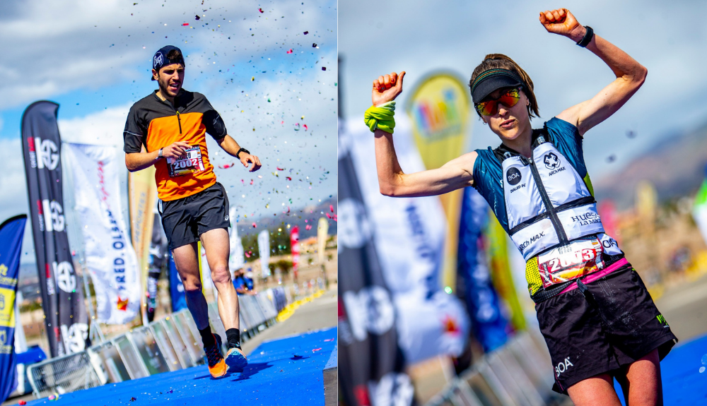 Andreu Simón y Virginia Pérez vencen en la maraton de Trangrancanaria Andreu Simón y Virginia Pérez vencen en la maraton de Trangrancanaria