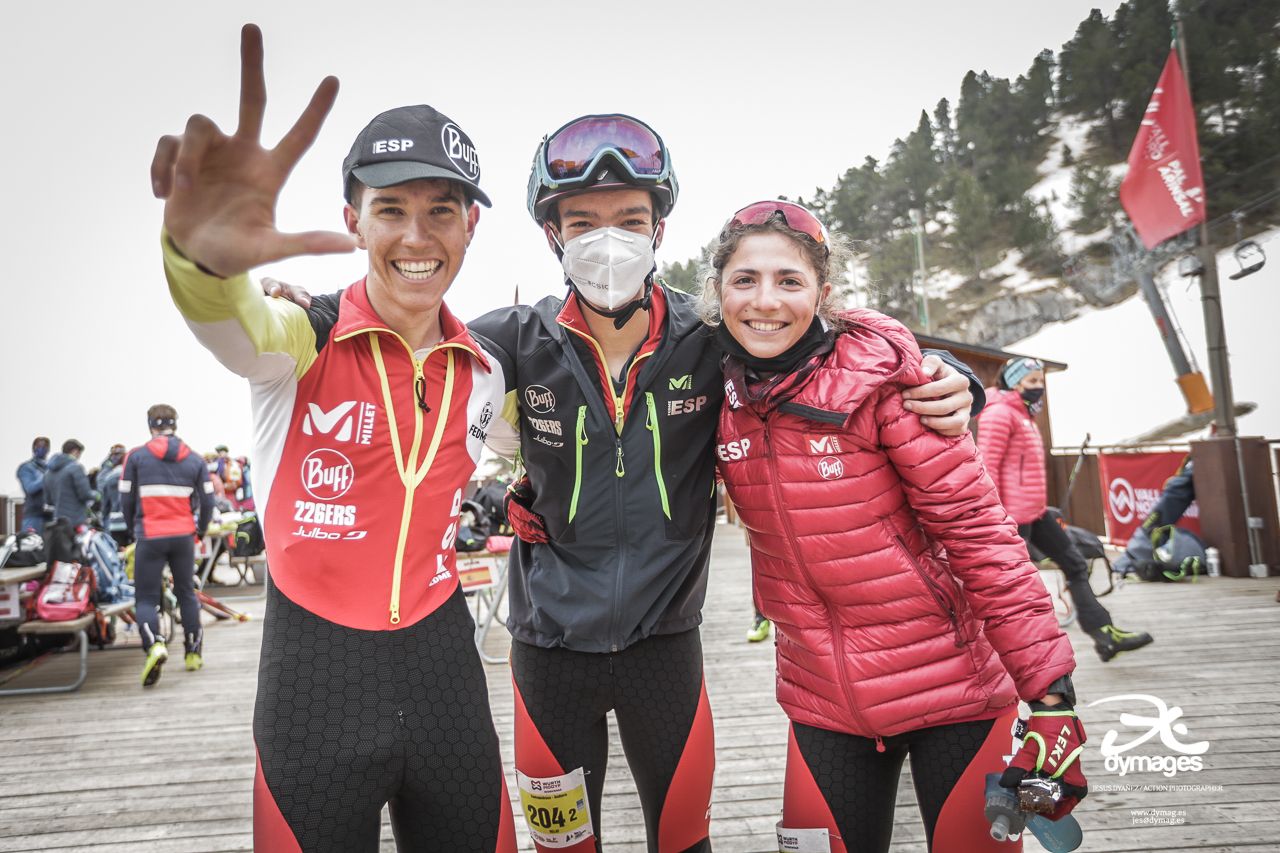María Ordóñez, Albert Pérez y Hugo Fenoll María Ordóñez, Albert Pérez y Hugo Fenoll
