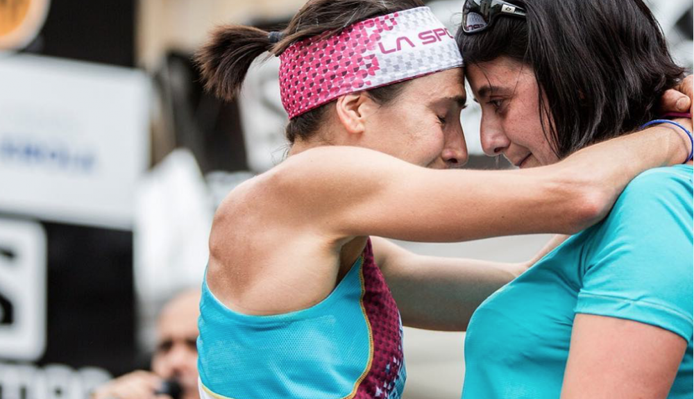 Maite Maiora y Ainhoa Txurruka. Zegama 2017