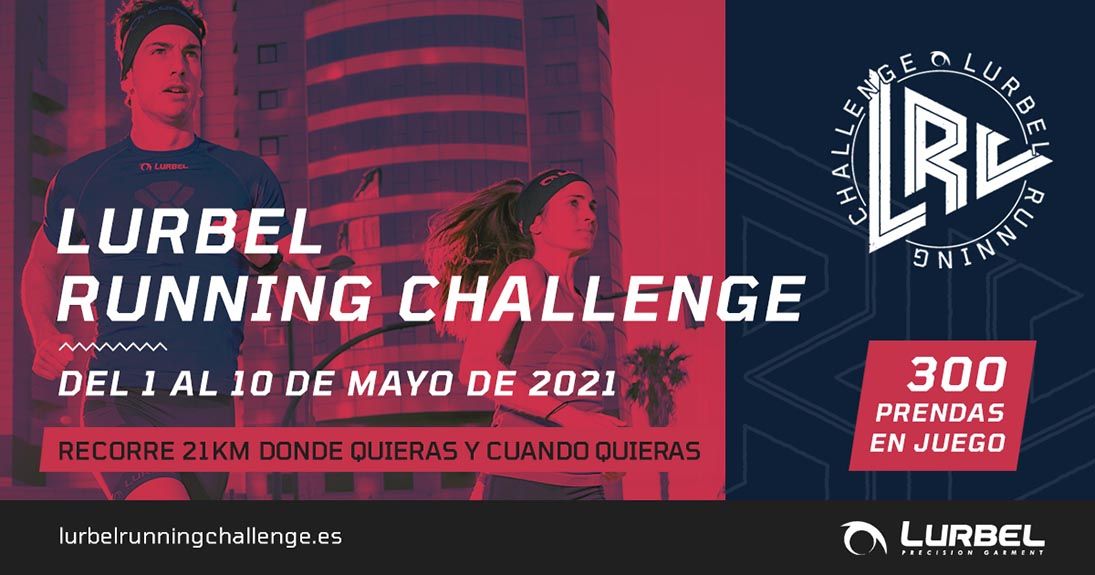 Lurbel te reta a un 21K virtual. Lurbel Running Challenge