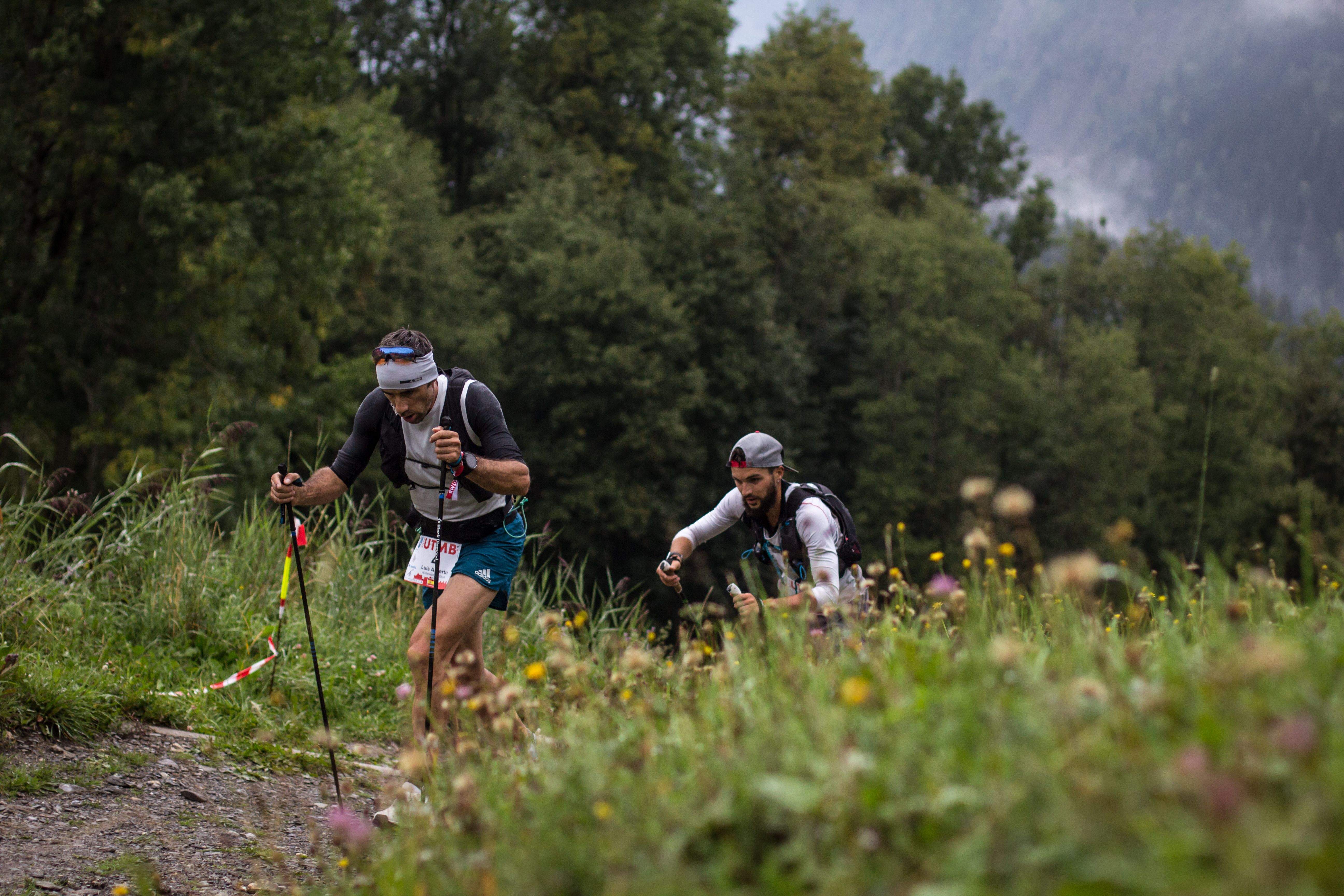 Luis Alberto Hernando en UTMB 2018. José Miguel Muñoz Egea Luis Alberto Hernando en UTMB 2018. José Miguel Muñoz Egea