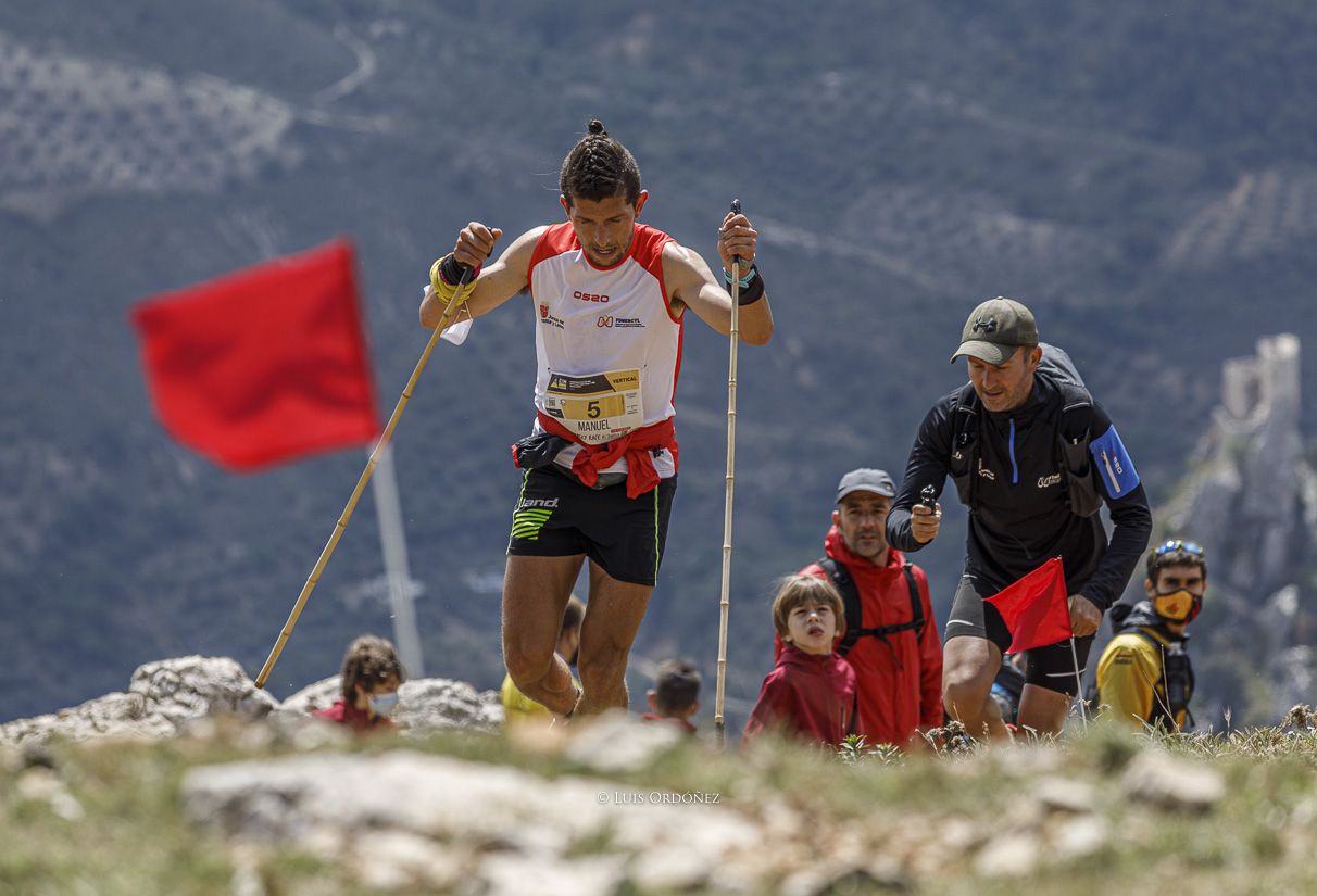 Manu Merillas, doble campeón de España en línea y kilómetro vertical. Fotografía Luis Ordoñez. FEDME