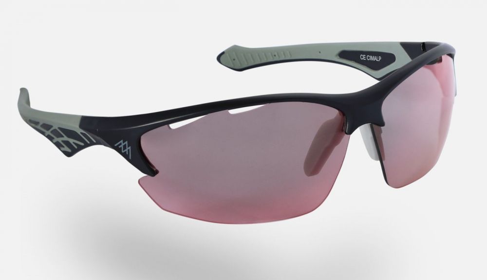 spectre face noir verre rouge