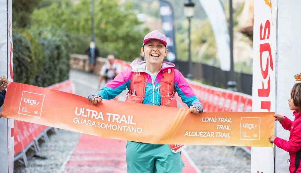 Myrvete Zekaj Duli Ultra Trail Guara Somontano #UTGS2021 Pau Aguilera©