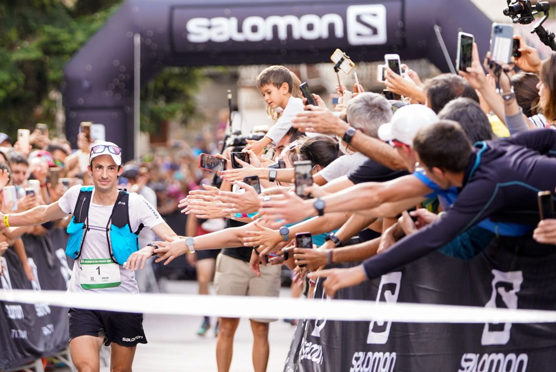 Kilian Jornet ganando la Ultra Pirineu 2021. Diego Winitzky© Kilian Jornet ganando la Ultra Pirineu 2021. Diego Winitzky©