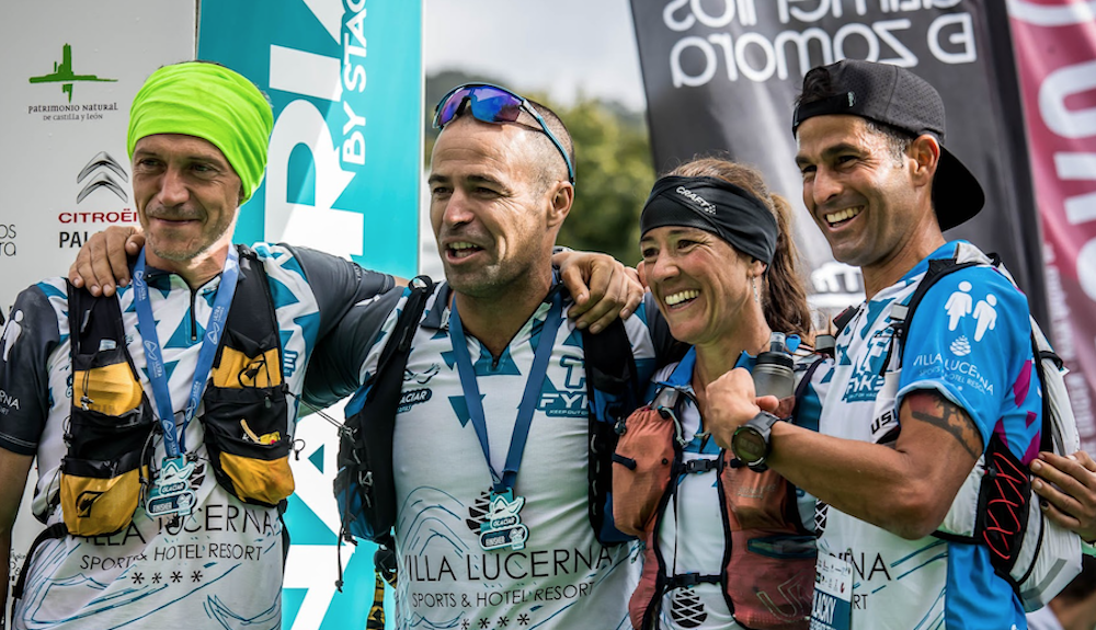 Pareja mixta y masculina Ganadores Sanabria Glaciar. Arte Deportivo©