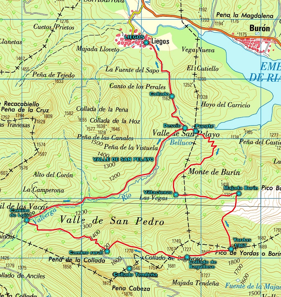 Ruta por el pico Yordas Ruta por el pico Yordas