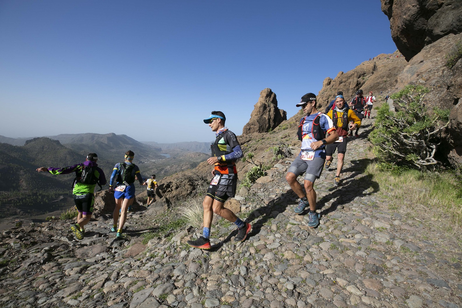El carnaval de Pablo Villalobos en el Maratón de Transgrancanaria El carnaval de Pablo Villalobos en el Maratón de Transgrancanaria