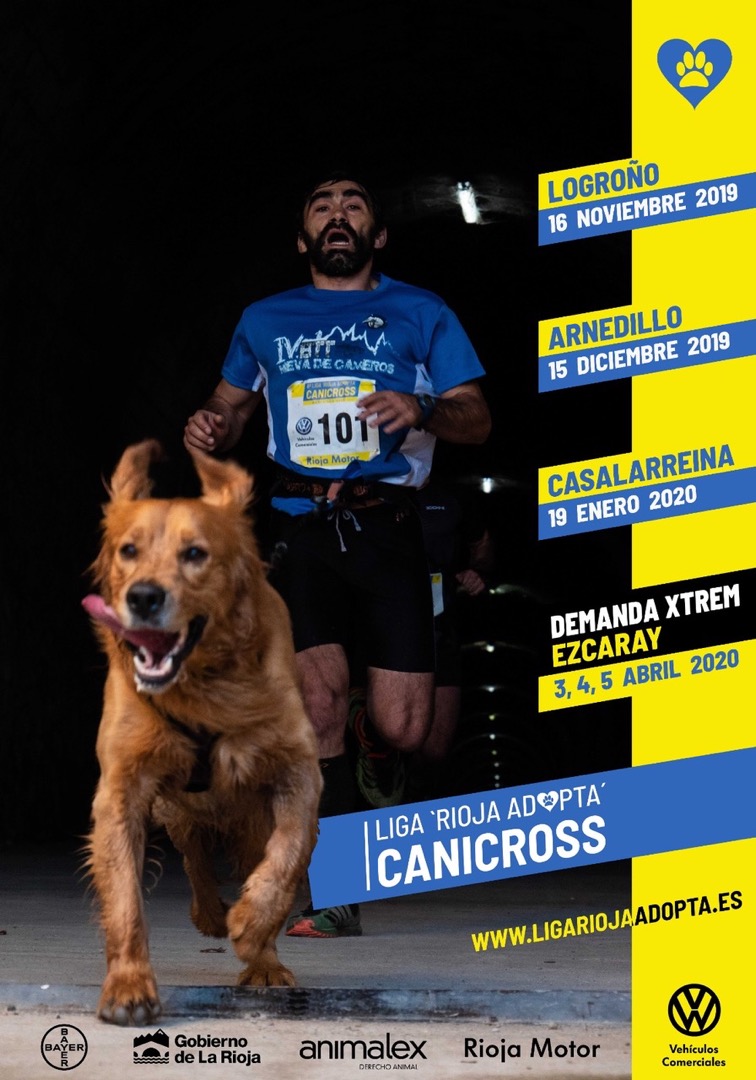 Liga ’Rioja Adopta’ de Canicross 2019-2020